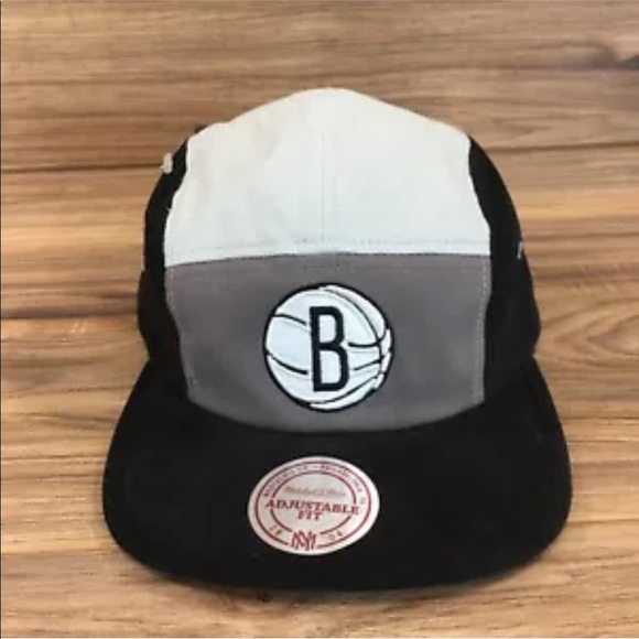 Mitchell & Ness Other - MITCHELL & NESS BROOKLYN NETS CAP ADJ BLACK NEW